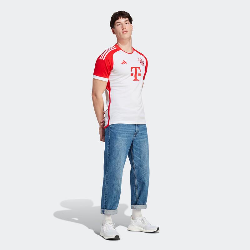 Tricou Fotbal ADIDAS Replică Bayern Munchen Teren propriu 23/24 Adulți 