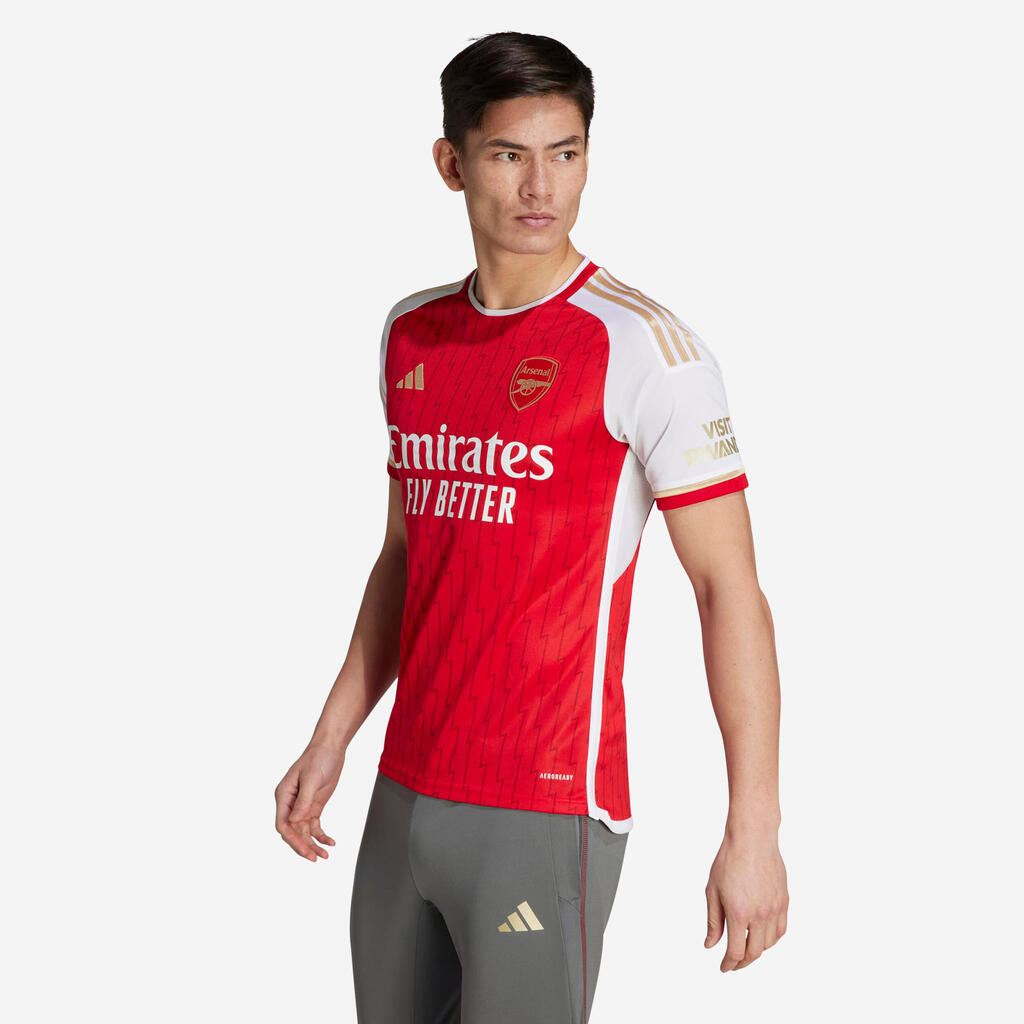 Pieaugušo futbola līdzjutēju krekls “Arsenal Home”, 2023./2024. gada sezona