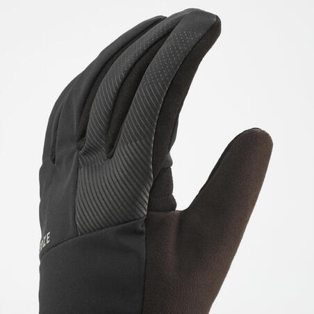 Рукавиці XC S GLOVE 100 для лижного спорту для дорослих чорні