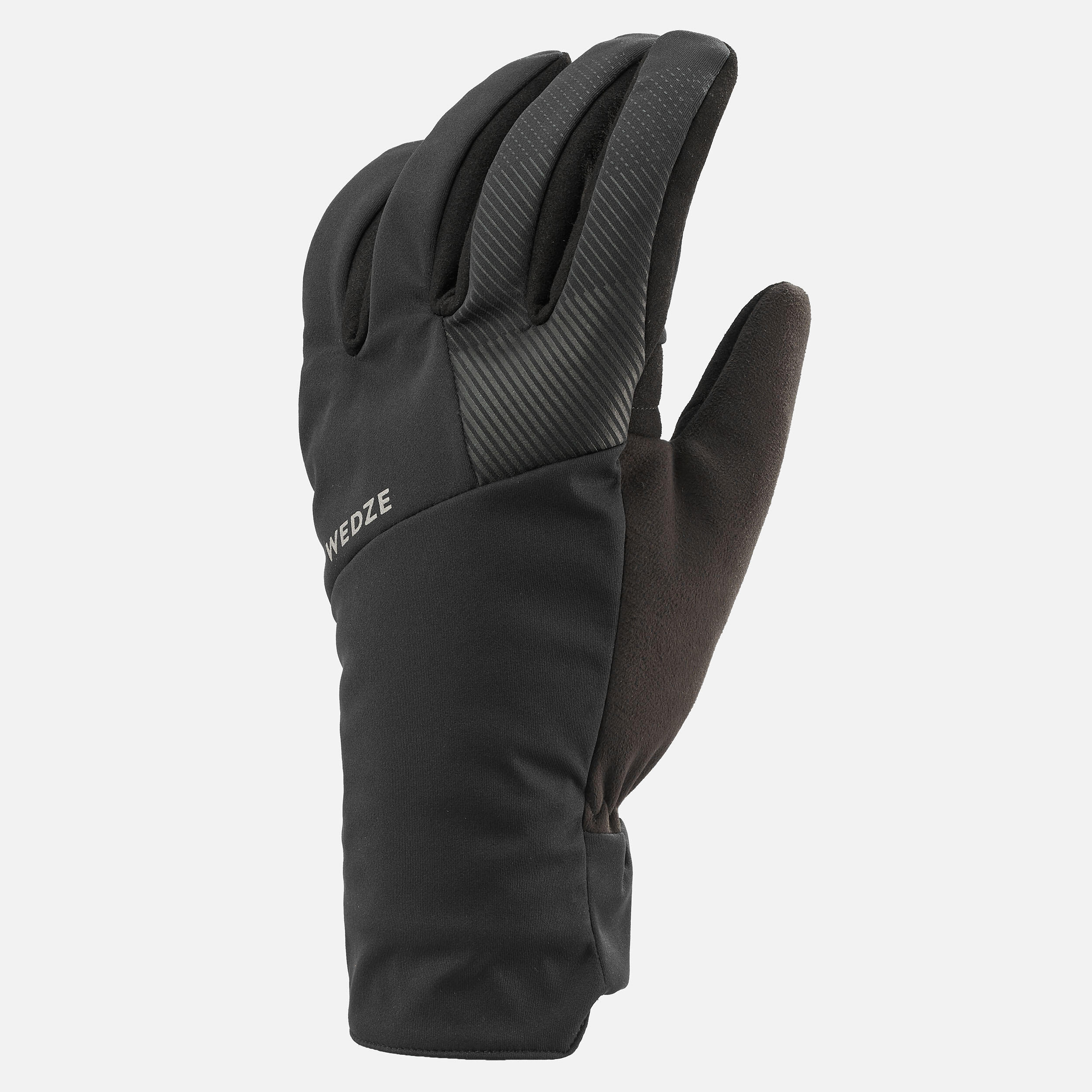 CrossCountry Ski Gloves 100 black Inovik Decathlon