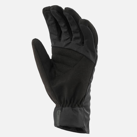 Рукавиці XC S GLOVE 100 для лижного спорту для дорослих чорні