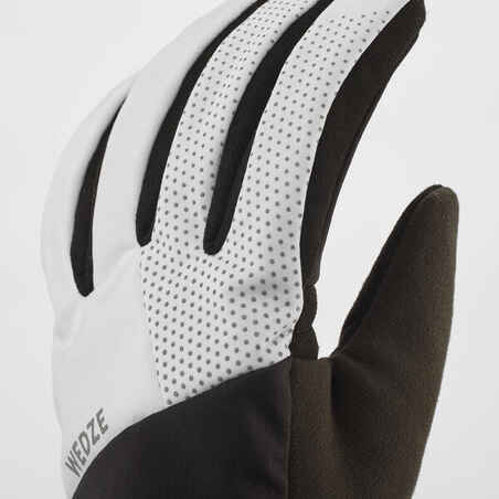 ADULT WARM CROSS-COUNTRY SKI GLOVES 100