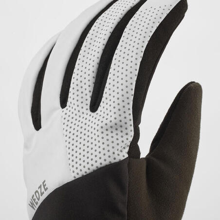 Рукавиці XC S GLOVE 100 для лижного спорту для дорослих чорні