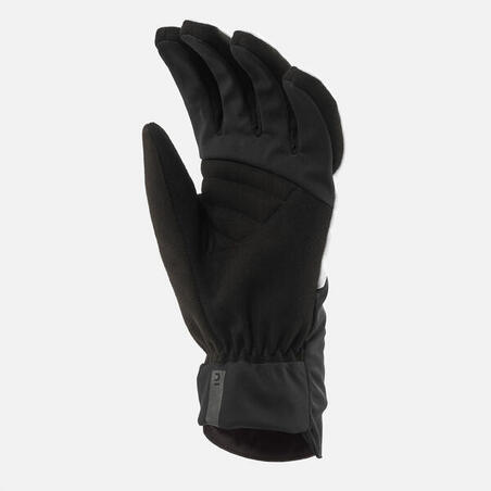 Рукавиці XC S GLOVE 100 для лижного спорту для дорослих чорні