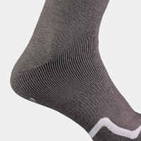 ADULT SKI AND SNOWBOARD SOCKS - 100 WARM - GREY