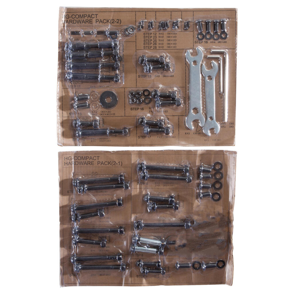 Compact Home Gym - Screw Kit