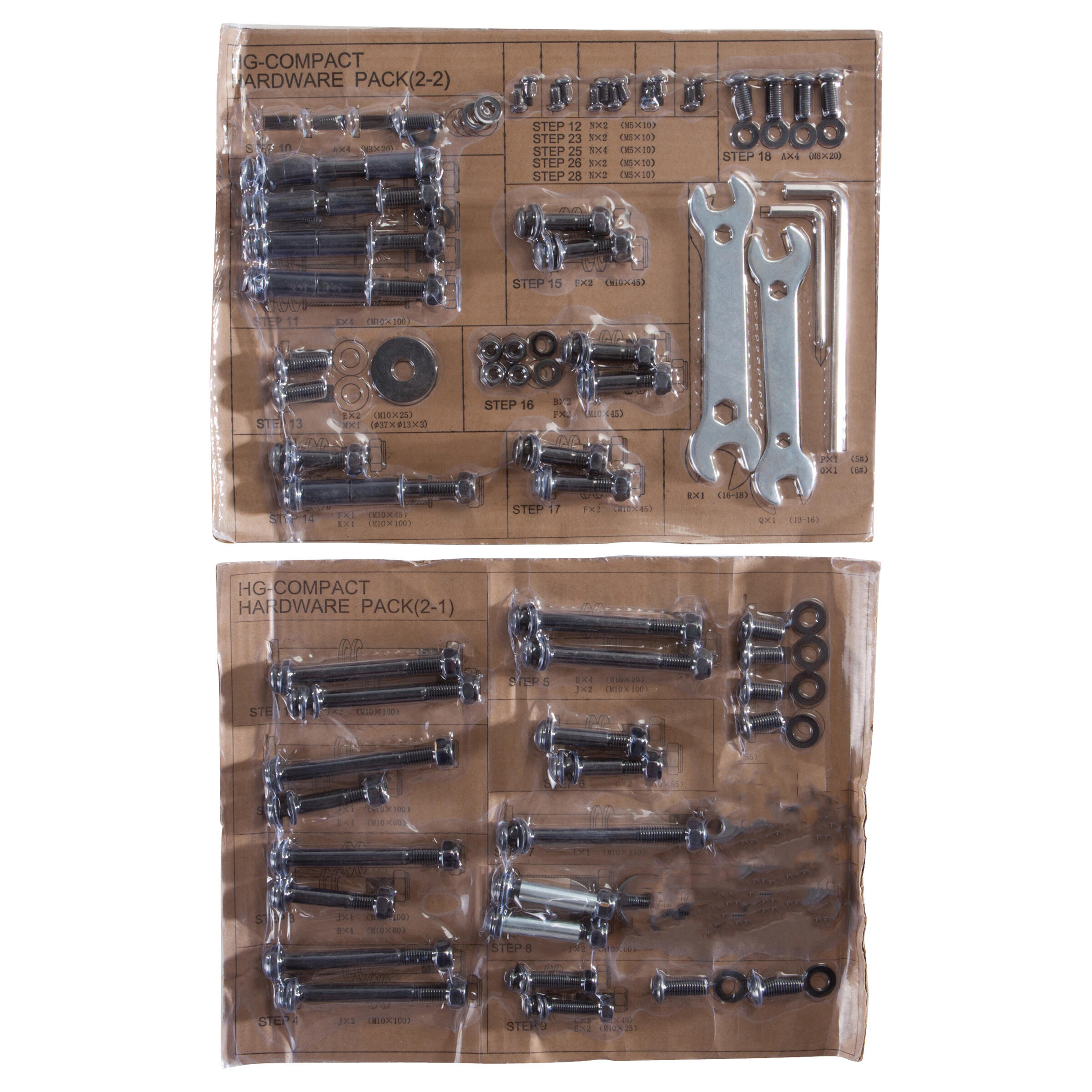 HOME GYM COMPACT - SCREW KIT