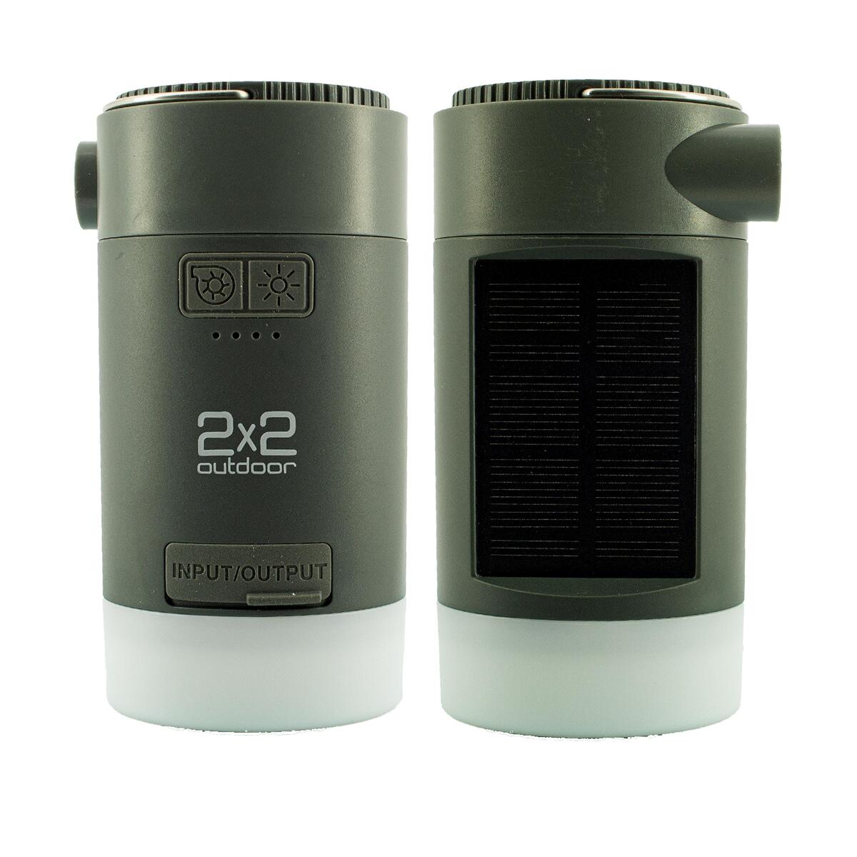 POMPE - LAMPE RECHARGEABLE- POWERBACK ABREDA VERT - 2X2