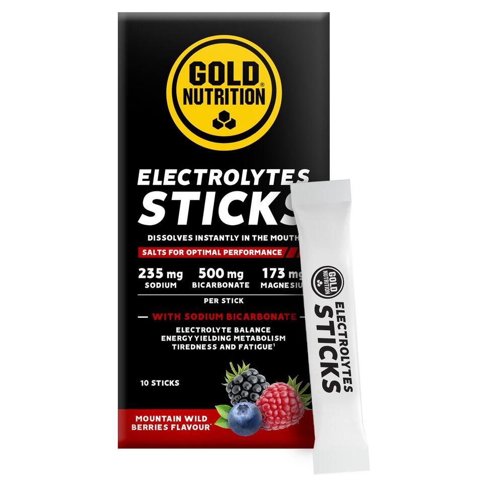 Gold Nutrition Electrolytes Sticks x10 GOLD NUTRITION Decathlon