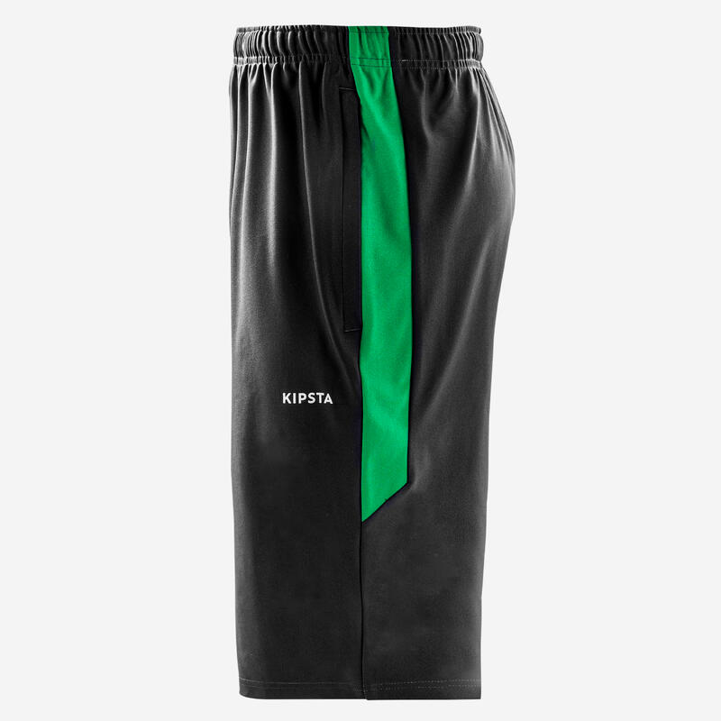 Pantalón corto más largo VIRALTO CLUB adulto verde y gris carbono