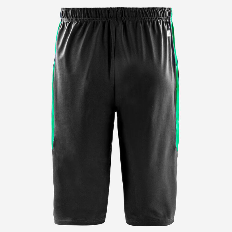 Pantalón corto más largo VIRALTO CLUB adulto verde y gris carbono