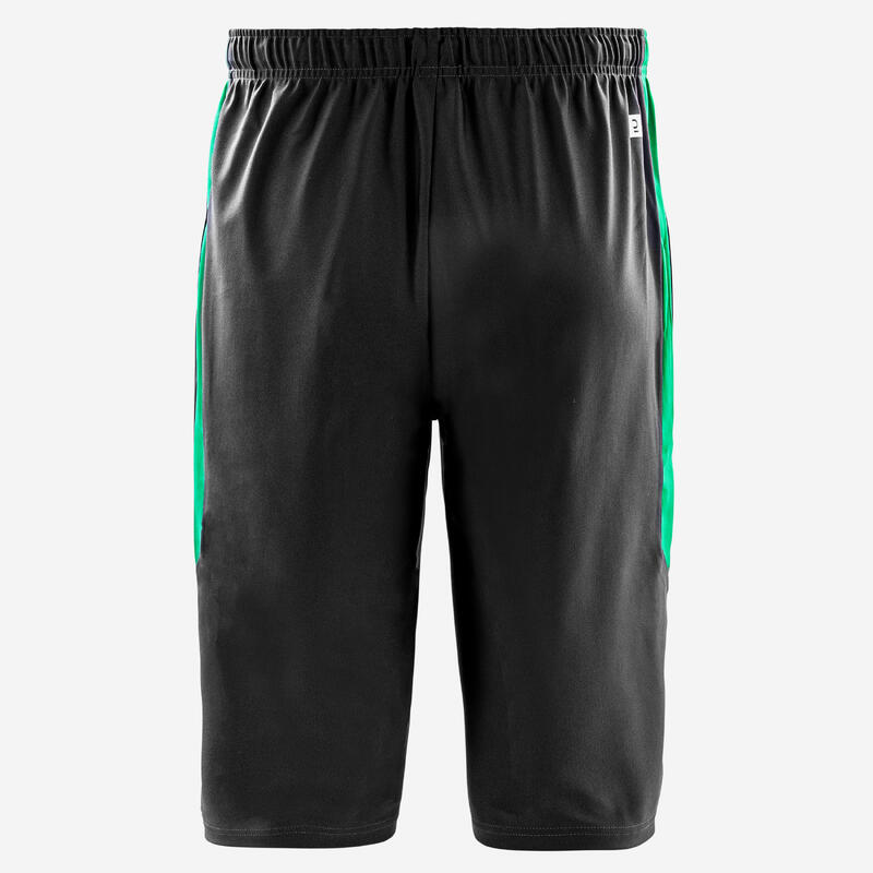 Pantaloncini lunghi calcio uomo VIRALTO CLUB verde-grigio