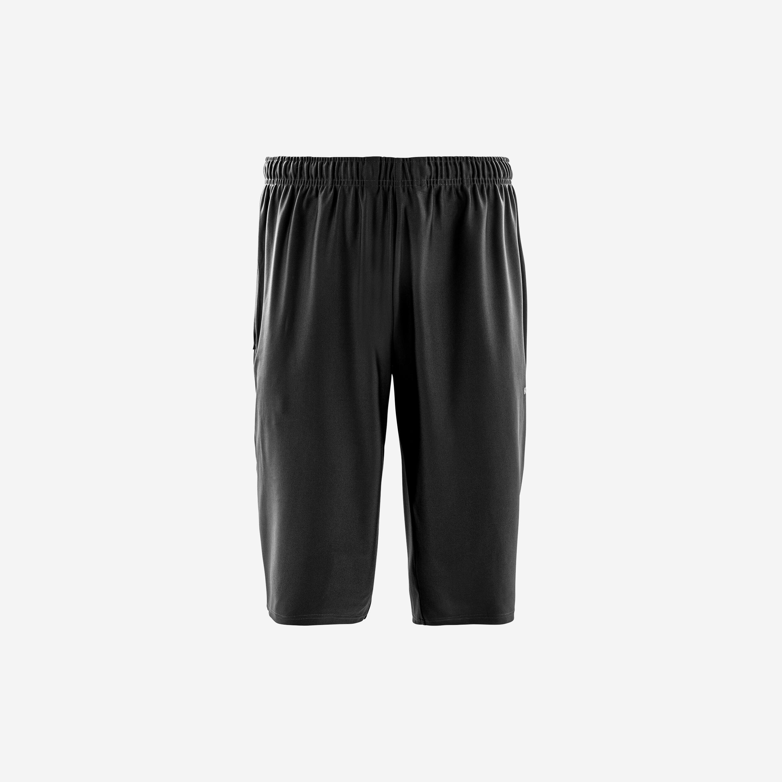 Kipsta - Short Long Viralto Club Adulte Vert Et Gris Carbone - Short - Football / Futsal / Sepak - Gris-vert - 52 2xl - Decathlon