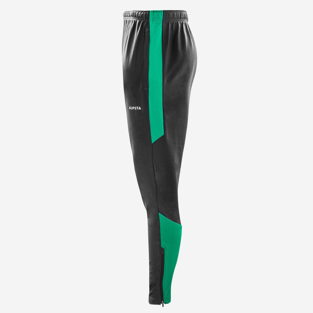 Futbalové nohavice Viralto PXL sivo-zelené