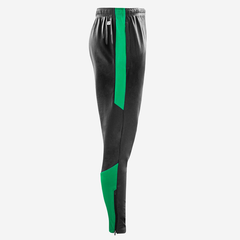Pantalon de football VIRALTO CLUB gris carbone et vert