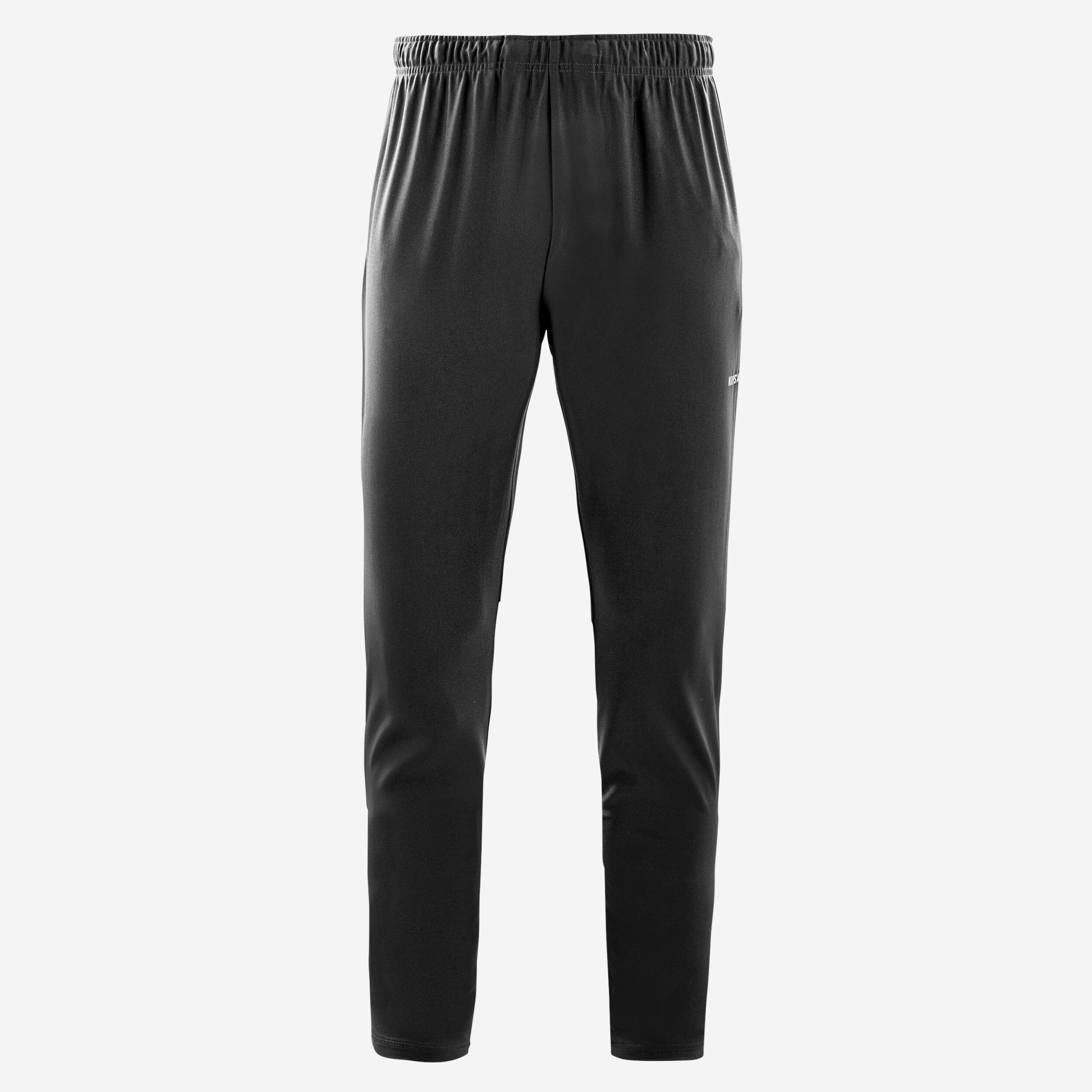 KIPSTA Pantalón de fútbol VIRALTO CLUB gris carbono y verde