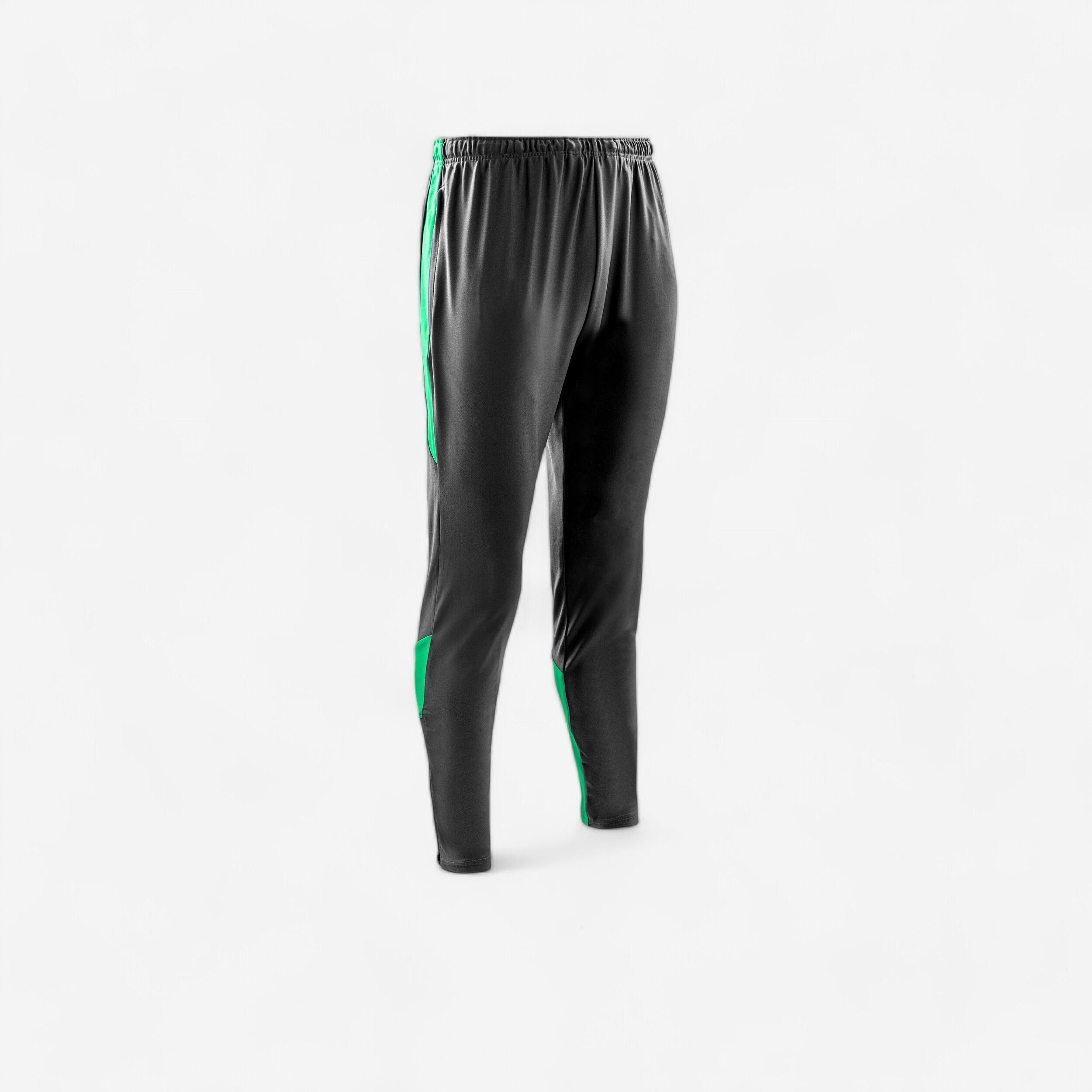 VIRALTO CLUB carbon grey and green soccer pants