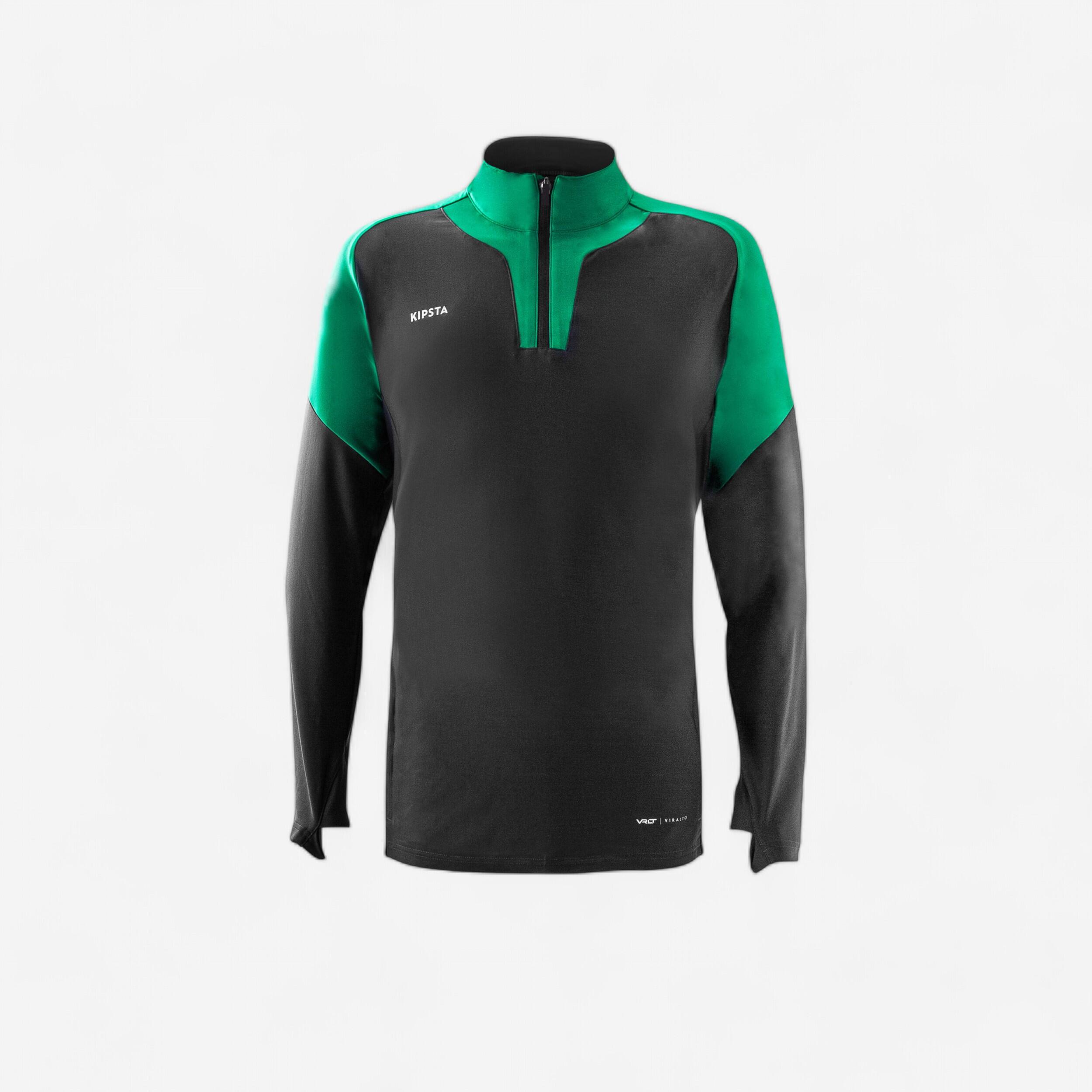 Decathlon | Felpa calcio uomo VIRALTO CLUB grigio-verde |  Kipsta