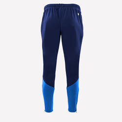 Pantalón de fútbol VIRALTO CLUB azul marino y azul.