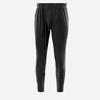 Pantalón de fútbol Niños Kipsta Viralto gris carbono y negro