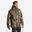 Chaqueta Caza Solognac 100 Hombre Camuflaje Woodland Impermeable Cálida