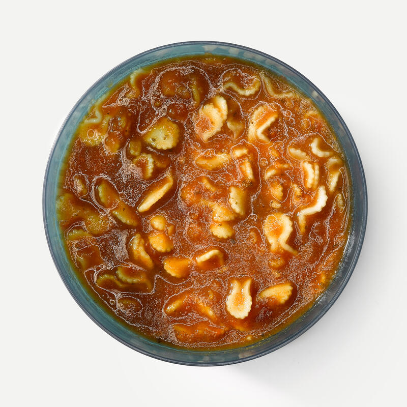 Trekkingnahrung Suppe vegetarisch Tomaten Paprika Nudeln gefriergetrocknet 45 g 
