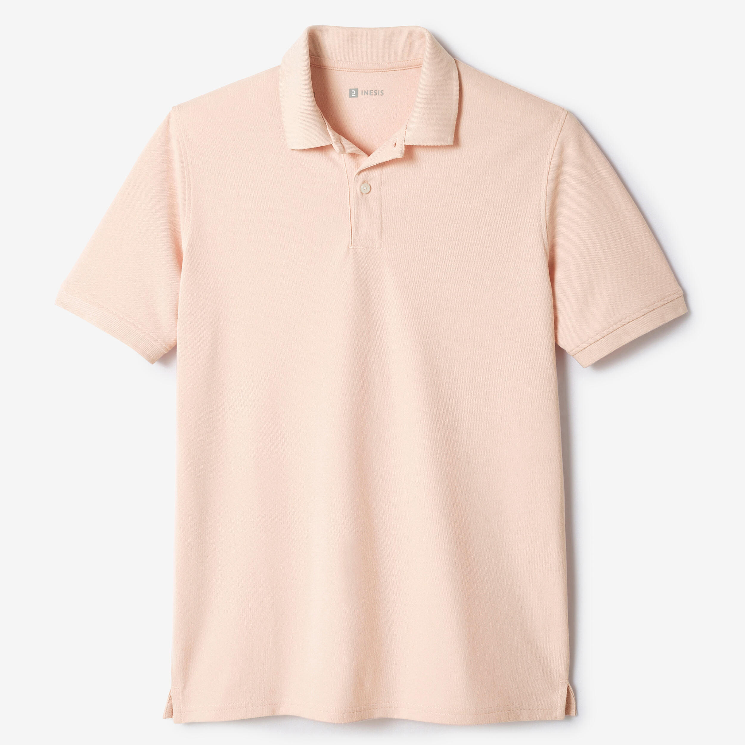 Mens pale pink polo shirt discount