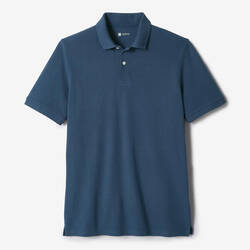 Men's golf cotton short-sleeved polo shirt - MW500 Slate blue