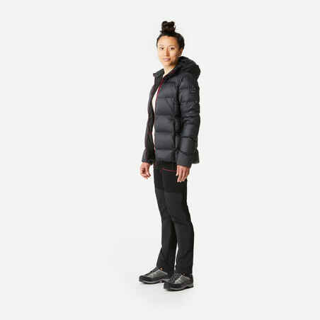 Women’s Mountain Trekking Down Jacket with Hood - MT900 -18°C