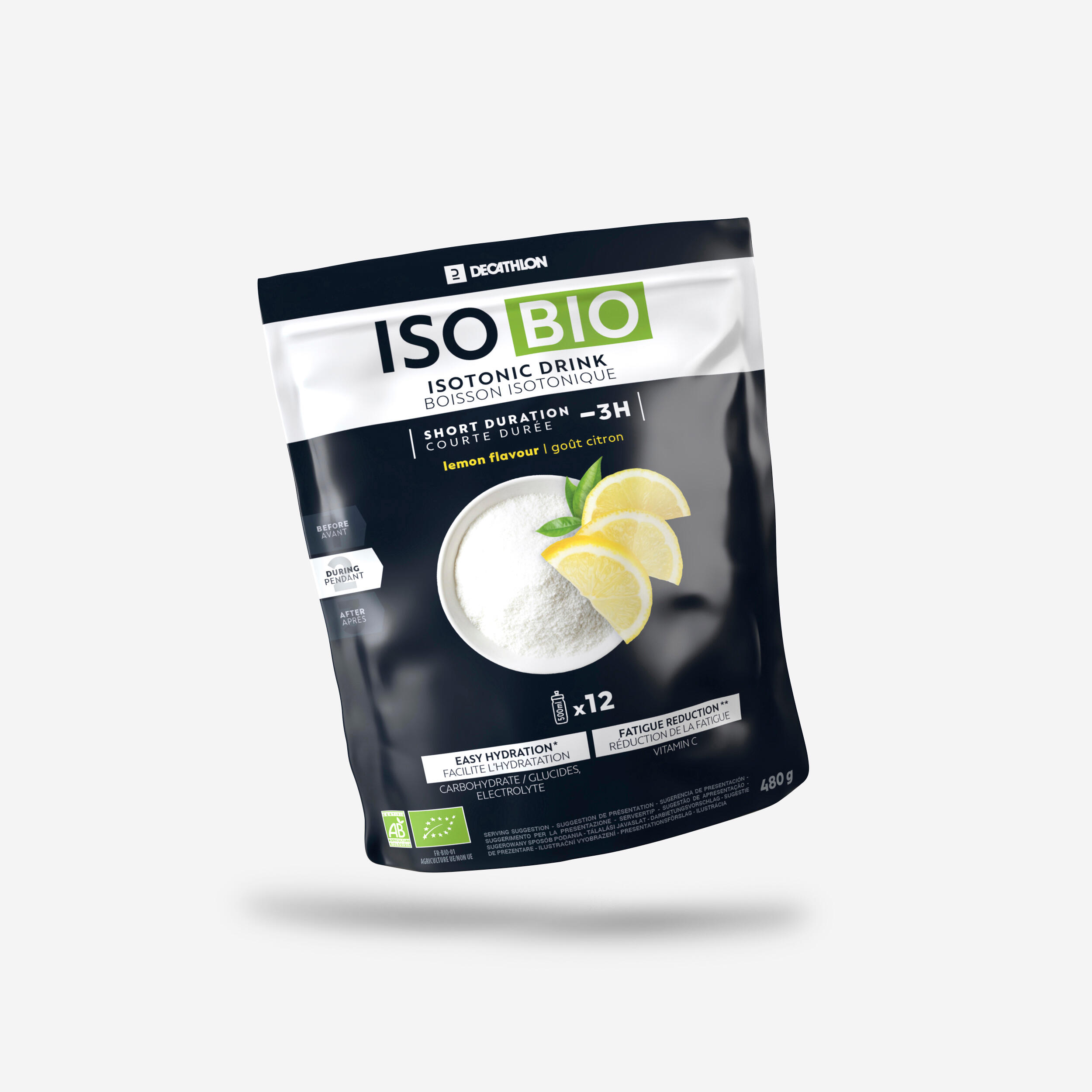 DECATHLON BIO IZOTONICKÝ NÁPOJ ISO CITRÓN 480 G
