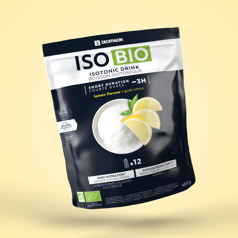 Isotonický nápoj v prášku ISO citronový 480 g