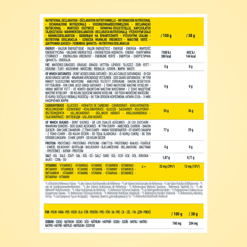 Izotóniás italpor, bio, citrom ízű, 480 g - Iso Bio