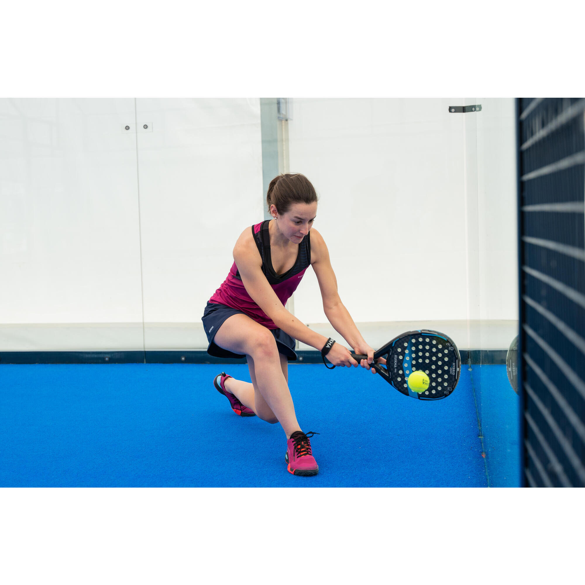 Adult Padel Racket PR 990 Hybrid Soft - Blue