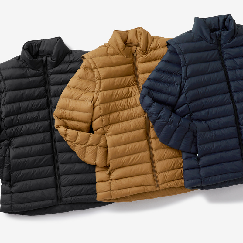 Doudoune golf manches longues Femme CW900 Heatflex bleu marine pour les clubs et collectivites Decathlon Pro