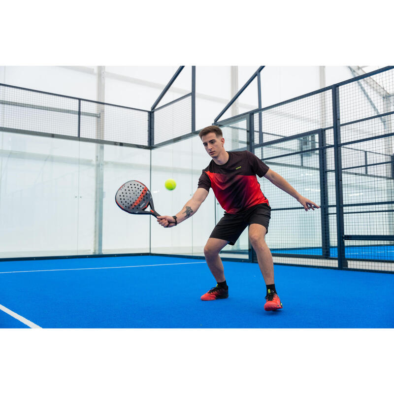 Herren Padelschuhe Kuikma - PS590 rot/schwarz 