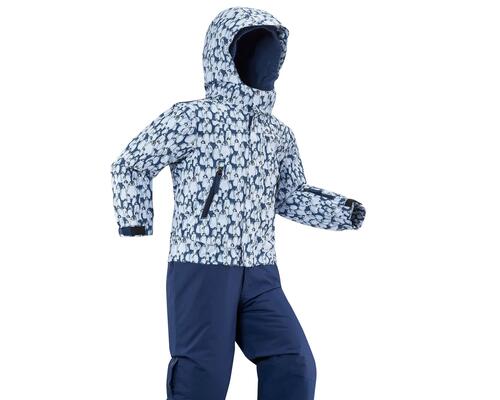Combinaison de ski enfant chaude et imperméable PNF 500 - Pingouins