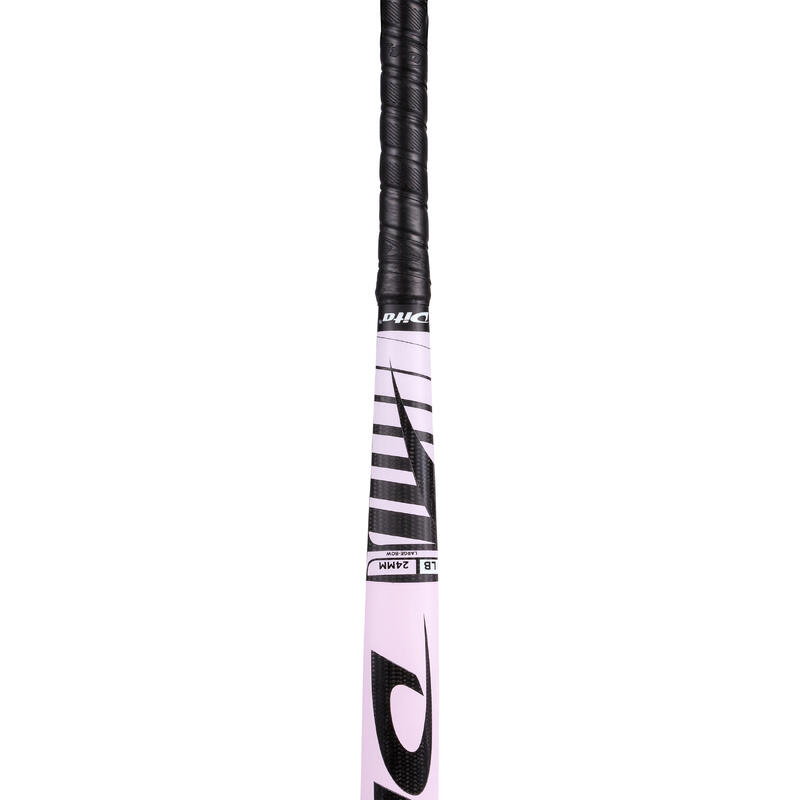 Stick de hockey/hierba adulto perfeccionam mid bow 40 % carbono FiberTecC40 rosa claro