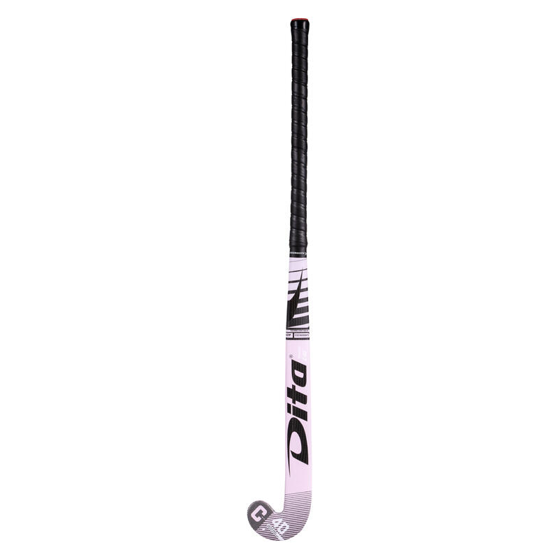 Damen/Herren Feldhockeyschläger Low Bow 40% Carbon - Dita FiberTecC40 hellrosa 