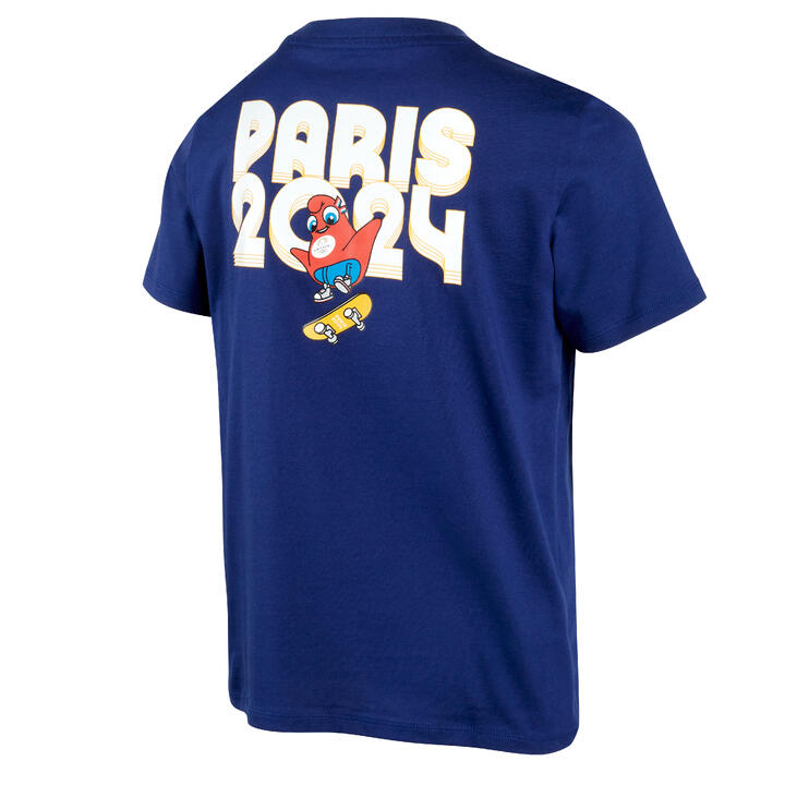 Tshirt Les Mascottes de Paris 2024 Enfant MASCOTTE PARIS 2024 Decathlon