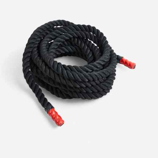 
      Cuerda ondulatoria de cross training de 12 m Battle Rope
  