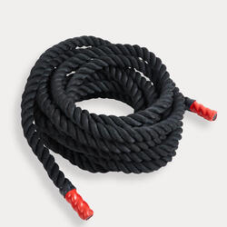 Battle rope corde ondulatoire de fitness et crosstraining diamètre 50 mm x  longueur 12 mètres