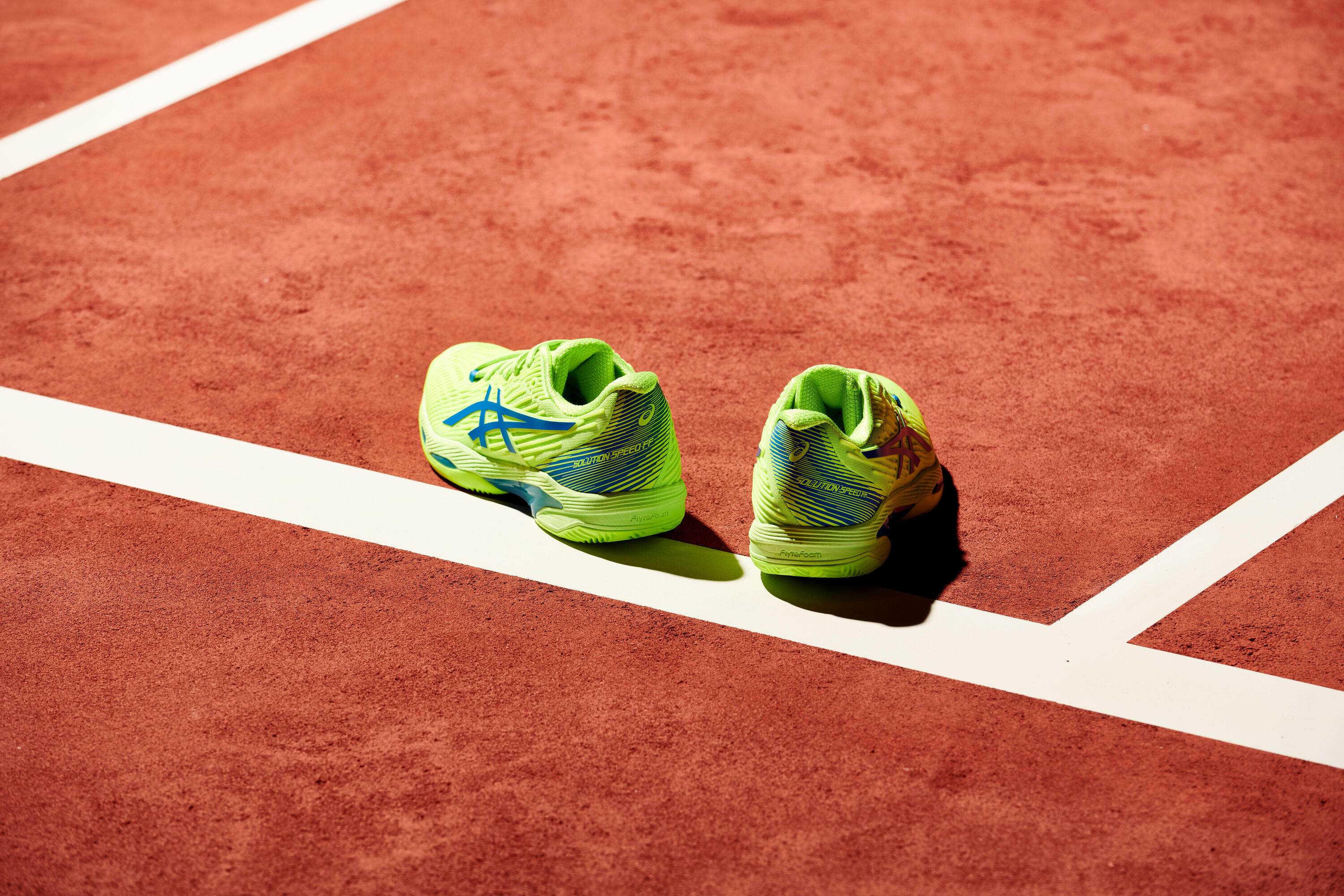 Women's Clay Court Tennis Shoes Solution Speed FF - Yellow 9/10