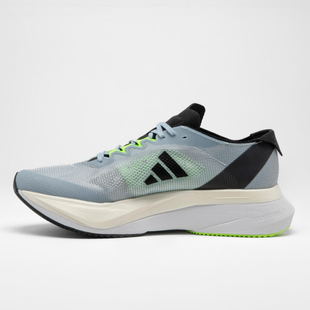 Sieviešu skriešanas apavi adidas “Adizero Boston 12”, pelēki/sudraba