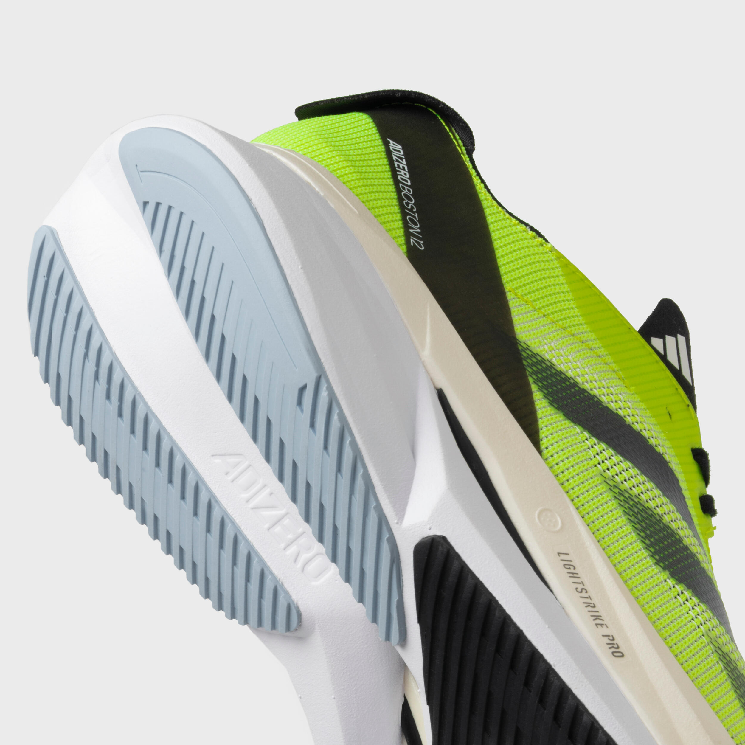 Men's adidas Adizero Boston 12 M Running Shoes - Yellow 4/8