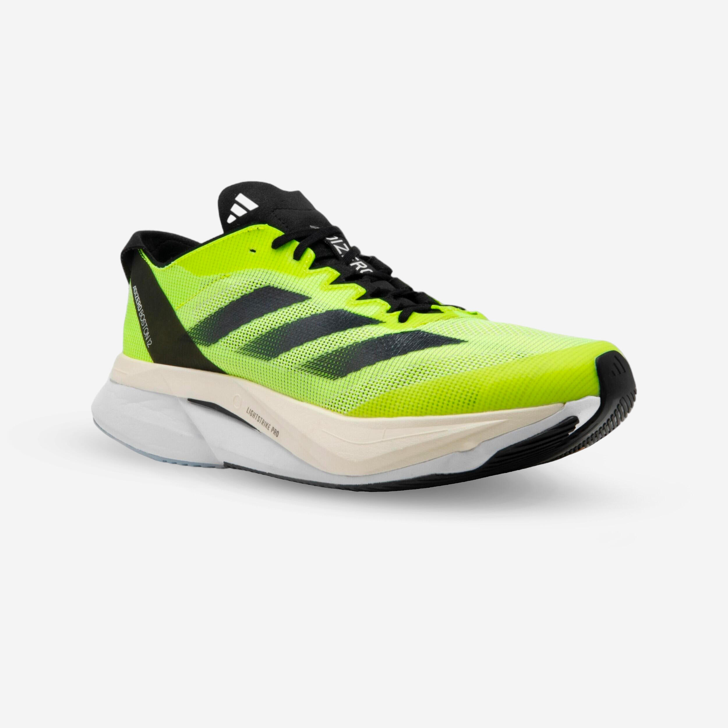 Men's adidas Adizero Boston 12 M Running Shoes - Yellow 1/8