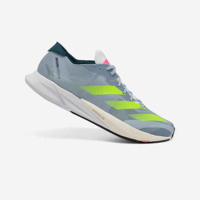 Scarpe running uomo ADIDAS ADIZERO ADIOS 8 grigio-giallo