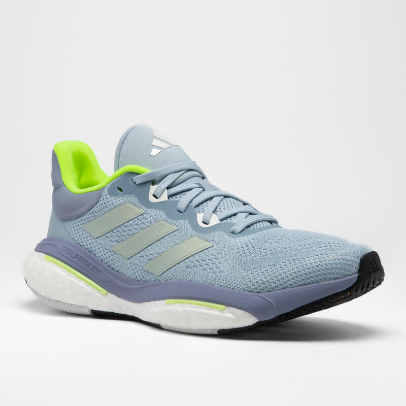 Scarpe running donna Adidas SOLAR GLIDE 6 grigio-oro