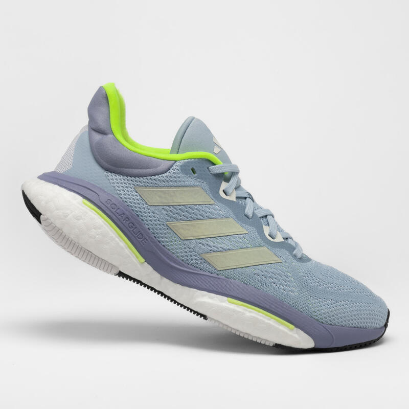 Zapatillas running Mujer adidas Solar Glide 6 gris dorado