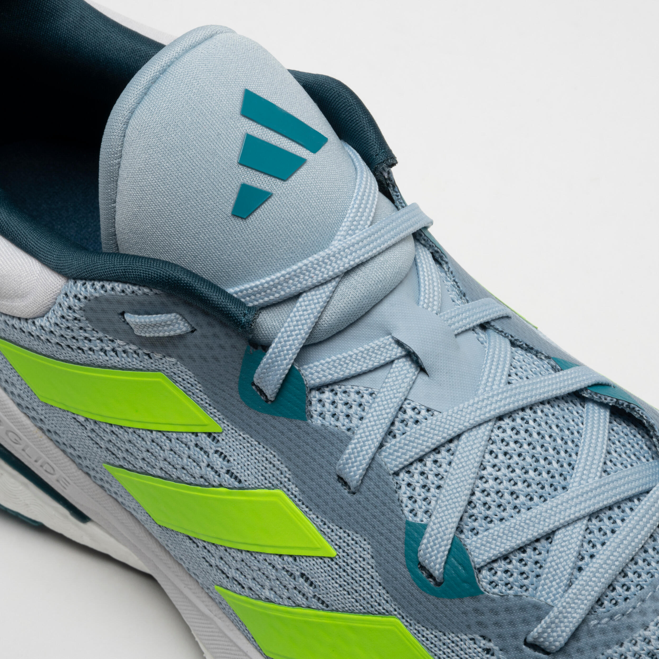 MEN'S ADIDAS SOLAR GLIDE 6 RUNNING SHOES - GREY YELLOW 7/14