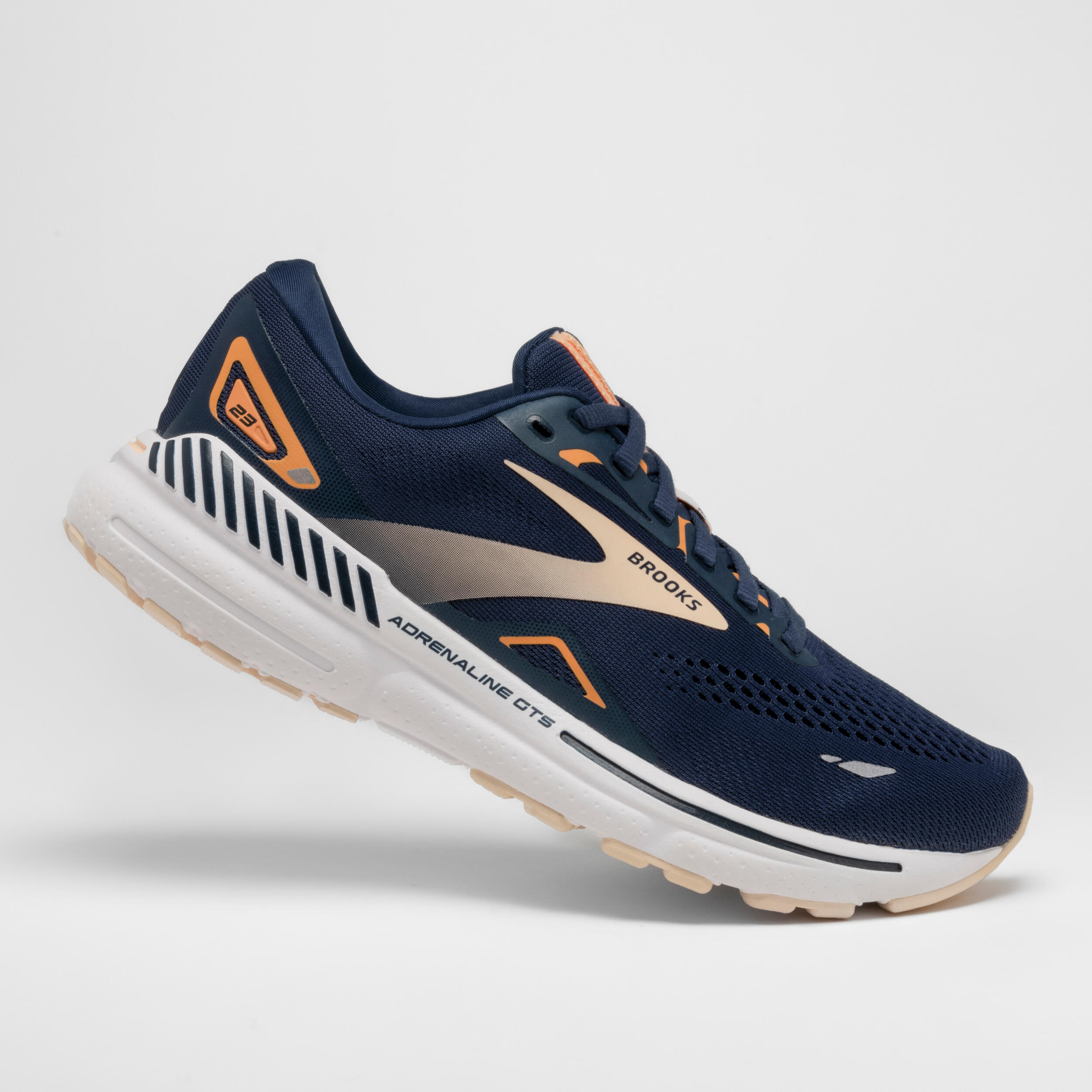 Brooks - Chaussures De Running Femme Brooks Adrenaline Gts23 Noir - Chaussures De Sport - Running Trail Athletisme - - 38 - Decathlon